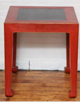 Side Table with Antique Inset Top-3. Asian & Chinese Furniture, Art, Antiques, Vintage Home Décor for sale at FEA Home