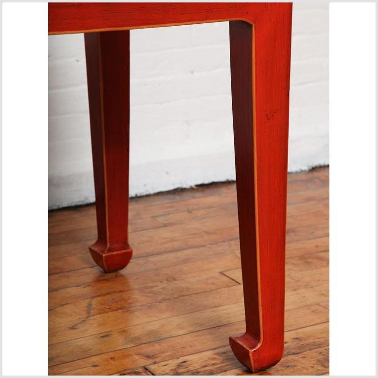 Side Table with Antique Inset Top-5. Asian & Chinese Furniture, Art, Antiques, Vintage Home Décor for sale at FEA Home