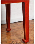 Side Table with Antique Inset Top-5. Asian & Chinese Furniture, Art, Antiques, Vintage Home Décor for sale at FEA Home