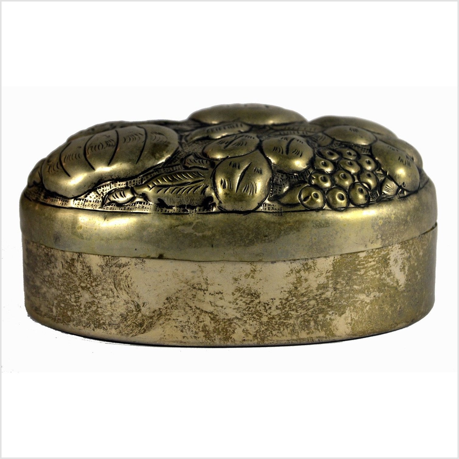 Silver Plate Jewelry Box-3. Asian & Chinese Furniture, Art, Antiques, Vintage Home Décor for sale at FEA Home