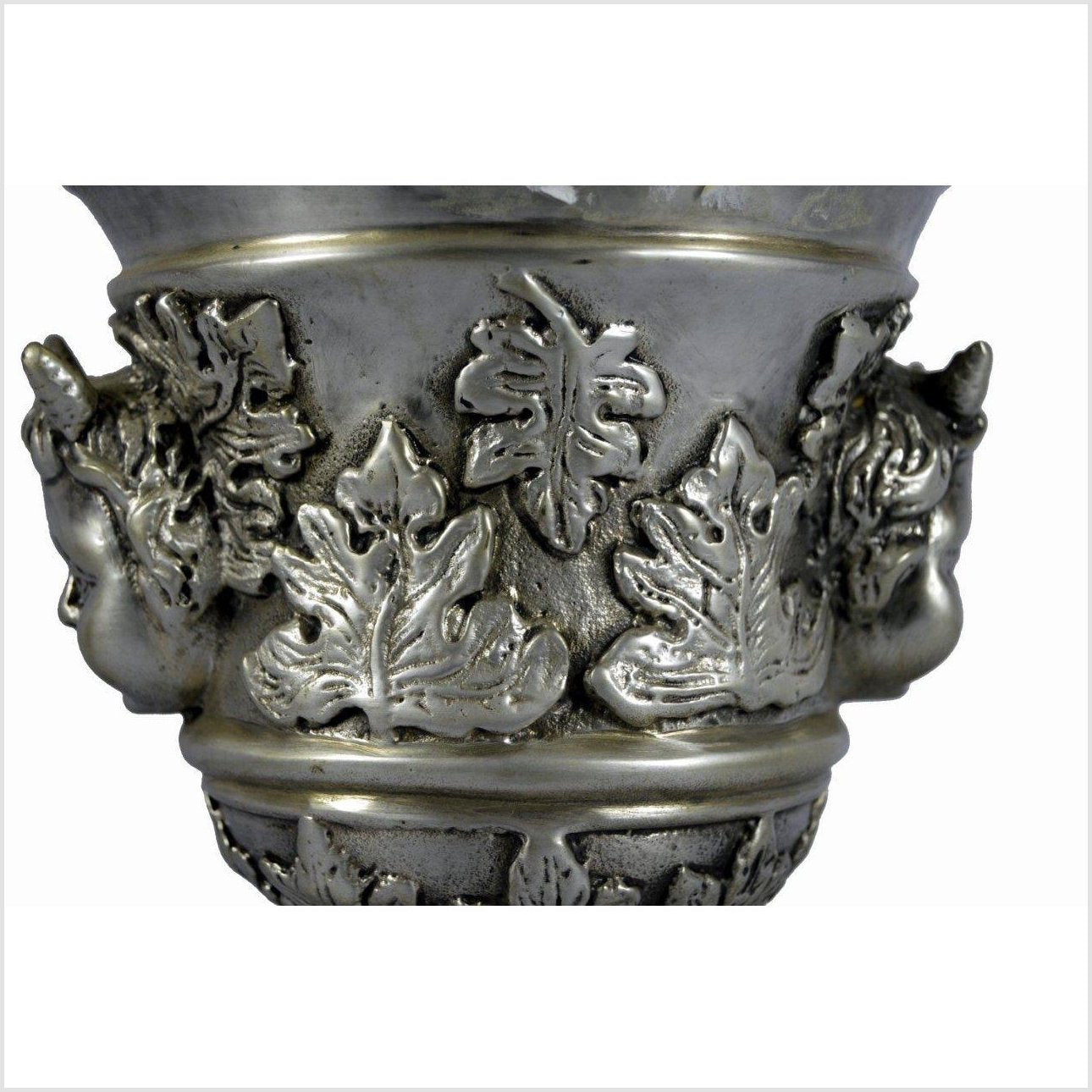 Silver Plate Urn-5. Asian & Chinese Furniture, Art, Antiques, Vintage Home Décor for sale at FEA Home