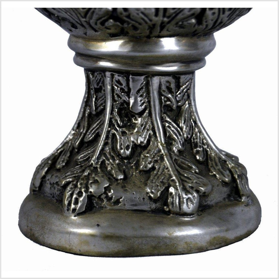 Silver Plate Urn-6. Asian & Chinese Furniture, Art, Antiques, Vintage Home Décor for sale at FEA Home