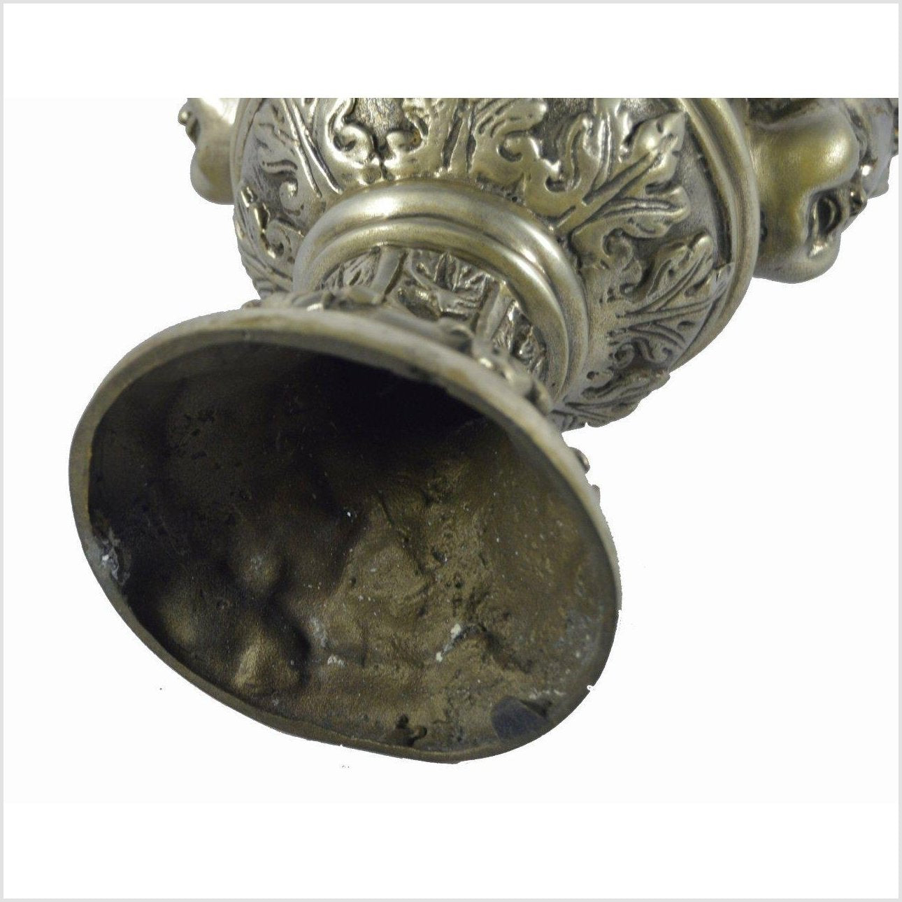 Silver Plate Urn-9. Asian & Chinese Furniture, Art, Antiques, Vintage Home Décor for sale at FEA Home