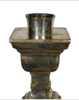 Silver Plated Candle Holder-2. Asian & Chinese Furniture, Art, Antiques, Vintage Home Décor for sale at FEA Home