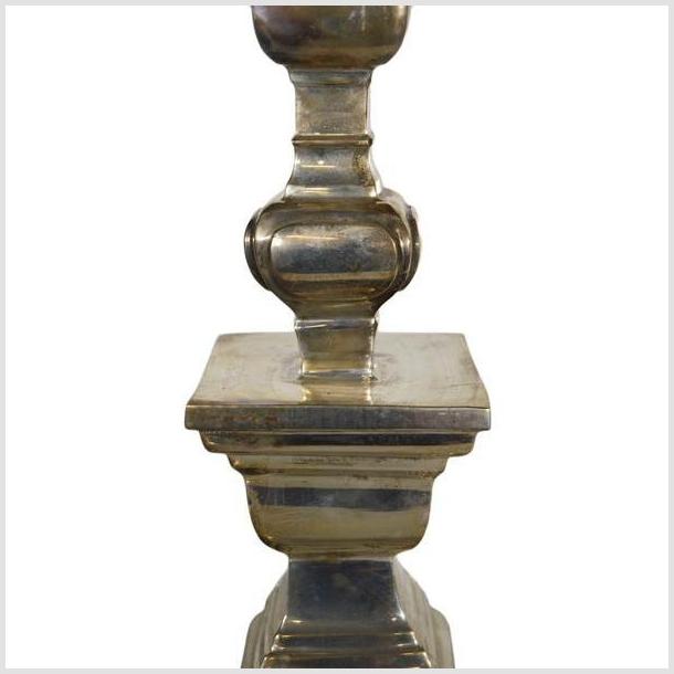Silver Plated Candle Holder-3. Asian & Chinese Furniture, Art, Antiques, Vintage Home Décor for sale at FEA Home