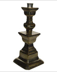 Silver Plated Candle Holder-4. Asian & Chinese Furniture, Art, Antiques, Vintage Home Décor for sale at FEA Home