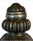 Silver Plated Hand Tooled Incense Burner-2. Asian & Chinese Furniture, Art, Antiques, Vintage Home Décor for sale at FEA Home