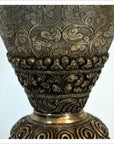 Silver Plated Hand Tooled Incense Burner-4. Asian & Chinese Furniture, Art, Antiques, Vintage Home Décor for sale at FEA Home
