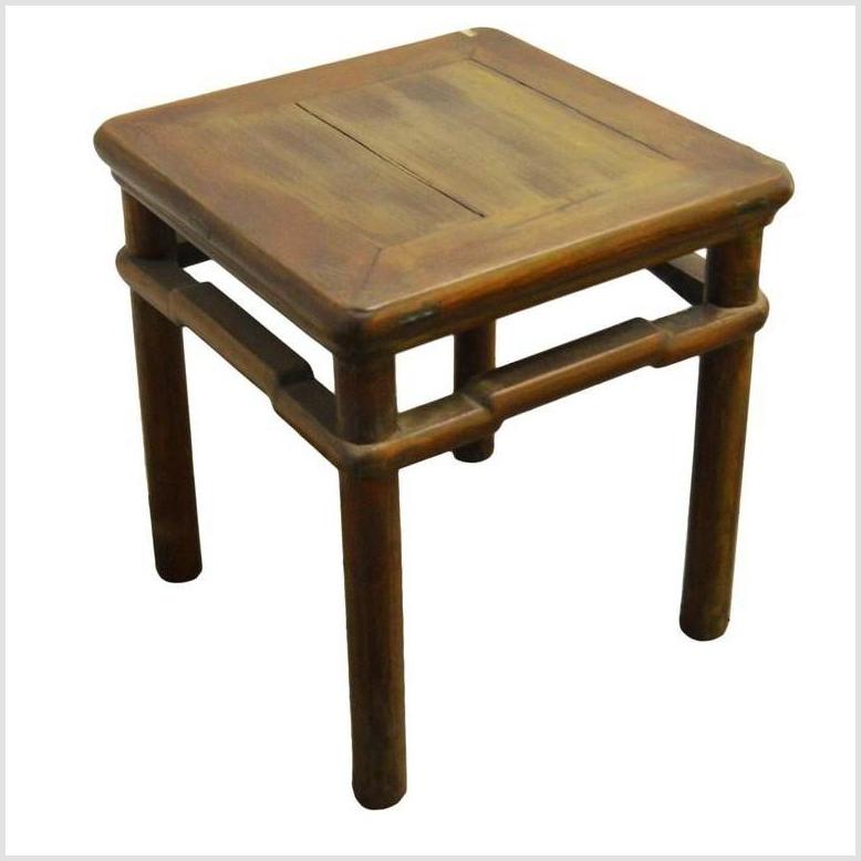 Simple Elm Table/Stool-4. Asian & Chinese Furniture, Art, Antiques, Vintage Home Décor for sale at FEA Home