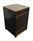 Antique Carved Side Cabinet-2. Asian & Chinese Furniture, Art, Antiques, Vintage Home Décor for sale at FEA Home