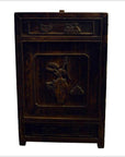 Antique Carved Side Cabinet-4. Asian & Chinese Furniture, Art, Antiques, Vintage Home Décor for sale at FEA Home