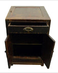 Antique Carved Side Cabinet-7. Asian & Chinese Furniture, Art, Antiques, Vintage Home Décor for sale at FEA Home