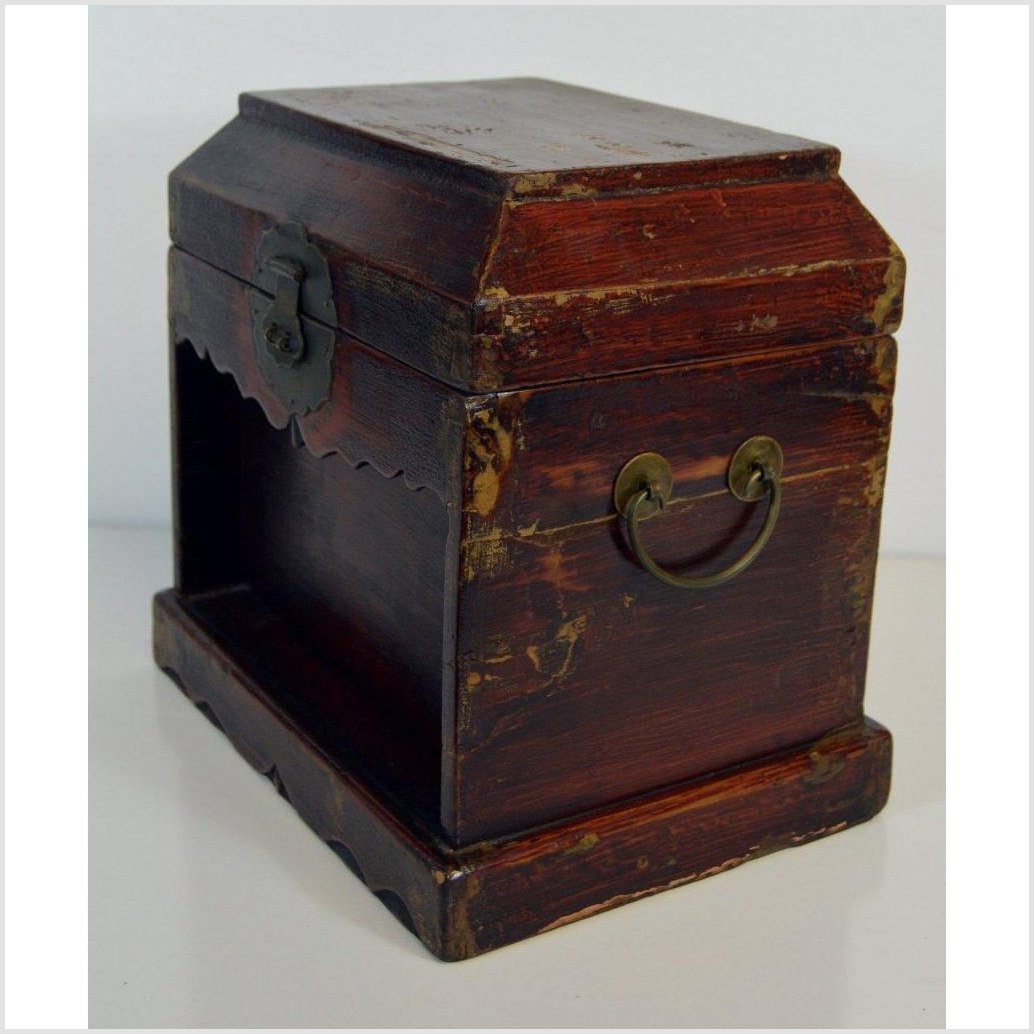 Small Wooden Chest-4. Asian & Chinese Furniture, Art, Antiques, Vintage Home Décor for sale at FEA Home