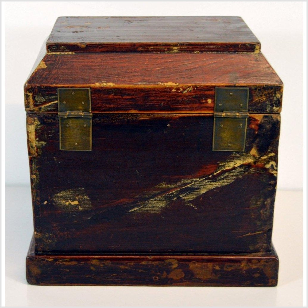 Small Wooden Chest-5. Asian & Chinese Furniture, Art, Antiques, Vintage Home Décor for sale at FEA Home