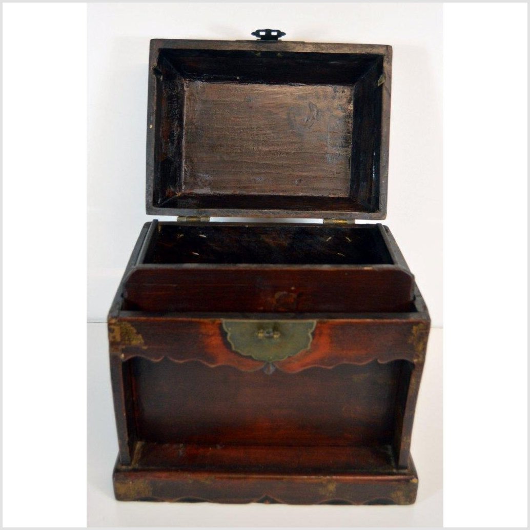 Small Wooden Chest-6. Asian & Chinese Furniture, Art, Antiques, Vintage Home Décor for sale at FEA Home