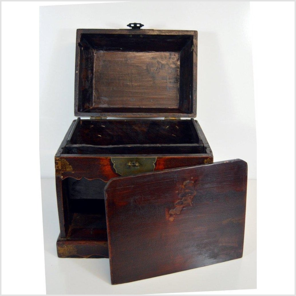 Small Wooden Chest-7. Asian & Chinese Furniture, Art, Antiques, Vintage Home Décor for sale at FEA Home