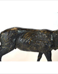 Standing Buck Bronze Sculpture-9. Asian & Chinese Furniture, Art, Antiques, Vintage Home Décor for sale at FEA Home