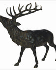 Standing Buck Bronze Sculpture-1. Asian & Chinese Furniture, Art, Antiques, Vintage Home Décor for sale at FEA Home
