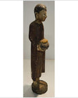 Vintage Monk Altar Statuette-4. Asian & Chinese Furniture, Art, Antiques, Vintage Home Décor for sale at FEA Home