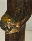 Vintage Monk Altar Statuette-7. Asian & Chinese Furniture, Art, Antiques, Vintage Home Décor for sale at FEA Home