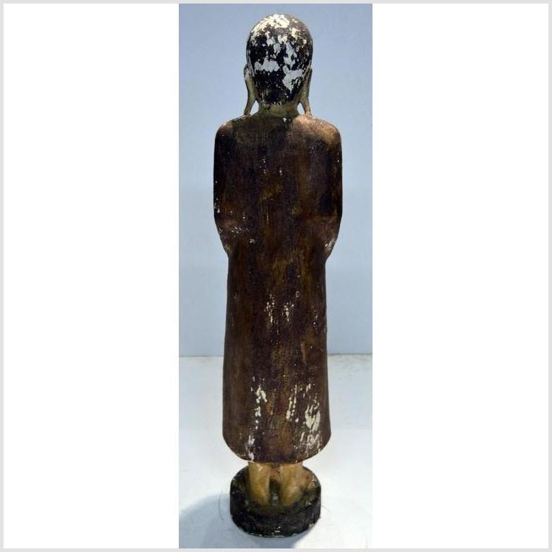 Vintage Monk Altar Statuette-8. Asian & Chinese Furniture, Art, Antiques, Vintage Home Décor for sale at FEA Home