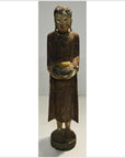 Vintage Monk Altar Statuette-1. Asian & Chinese Furniture, Art, Antiques, Vintage Home Décor for sale at FEA Home
