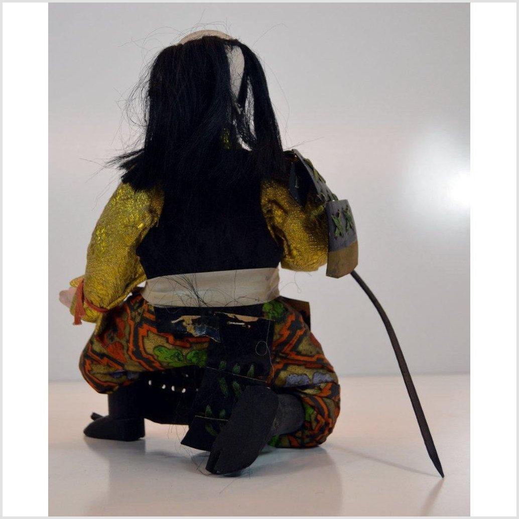 Taisho Samurai Doll-7. Asian & Chinese Furniture, Art, Antiques, Vintage Home Décor for sale at FEA Home