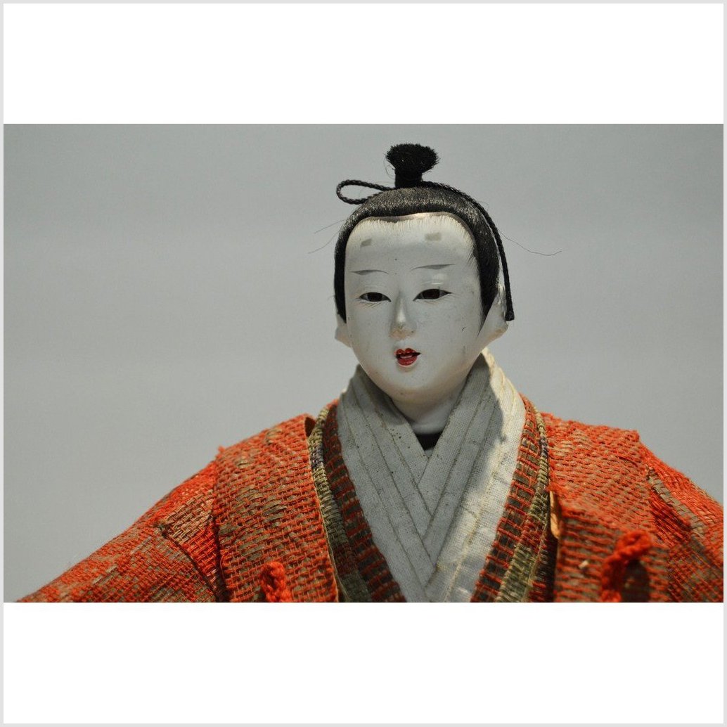 Taisho Samurai Doll-3. Asian & Chinese Furniture, Art, Antiques, Vintage Home Décor for sale at FEA Home