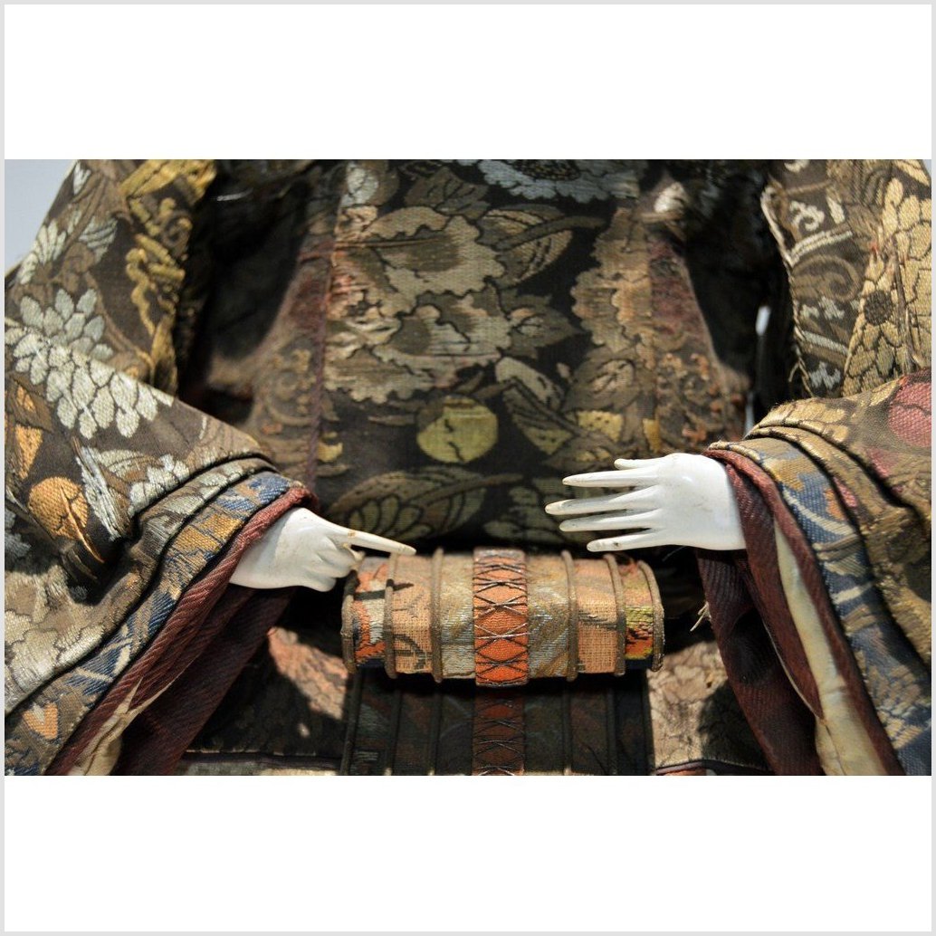 Taisho Samurai Doll-4. Asian & Chinese Furniture, Art, Antiques, Vintage Home Décor for sale at FEA Home