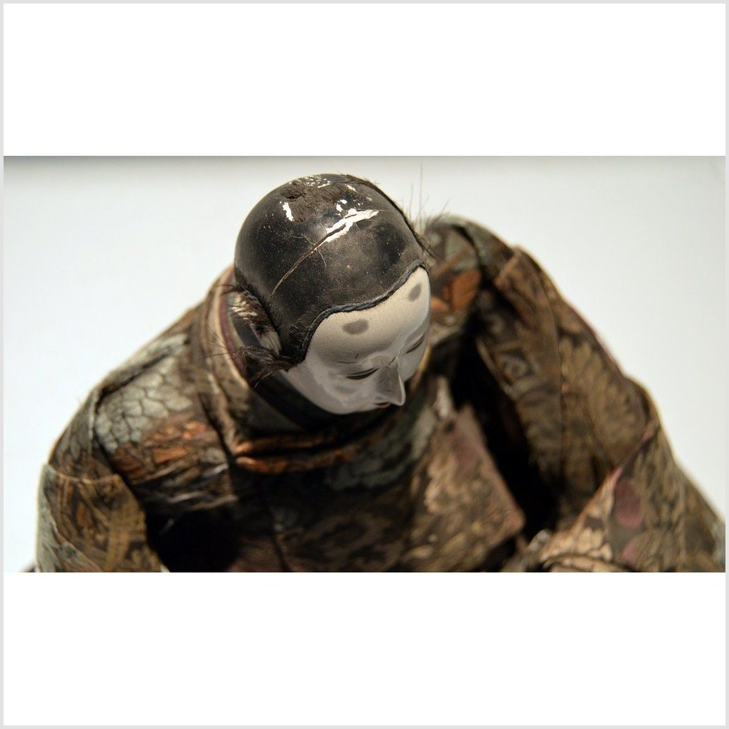 Taisho Samurai Doll-9. Asian & Chinese Furniture, Art, Antiques, Vintage Home Décor for sale at FEA Home