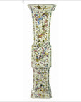 Porcelain Hand Painted Tall Chinese Vase-10. Asian & Chinese Furniture, Art, Antiques, Vintage Home Décor for sale at FEA Home