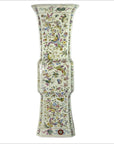 Porcelain Hand Painted Tall Chinese Vase-1. Asian & Chinese Furniture, Art, Antiques, Vintage Home Décor for sale at FEA Home