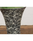 Tall Prem Collection Artisan Made Black and White Vase with Dripping Décor-11. Asian & Chinese Furniture, Art, Antiques, Vintage Home Décor for sale at FEA Home