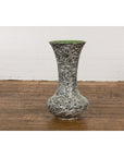 Tall Prem Collection Artisan Made Black and White Vase with Dripping Décor-14. Asian & Chinese Furniture, Art, Antiques, Vintage Home Décor for sale at FEA Home