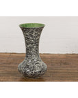 Tall Prem Collection Artisan Made Black and White Vase with Dripping Décor-2. Asian & Chinese Furniture, Art, Antiques, Vintage Home Décor for sale at FEA Home