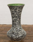 Tall Prem Collection Artisan Made Black and White Vase with Dripping Décor-5. Asian & Chinese Furniture, Art, Antiques, Vintage Home Décor for sale at FEA Home