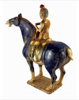 Terracotta Horse with Rider-3. Asian & Chinese Furniture, Art, Antiques, Vintage Home Décor for sale at FEA Home