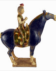 Terracotta Horse with Rider-1. Asian & Chinese Furniture, Art, Antiques, Vintage Home Décor for sale at FEA Home