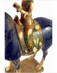 Terracotta Horse with Rider-8. Asian & Chinese Furniture, Art, Antiques, Vintage Home Décor for sale at FEA Home