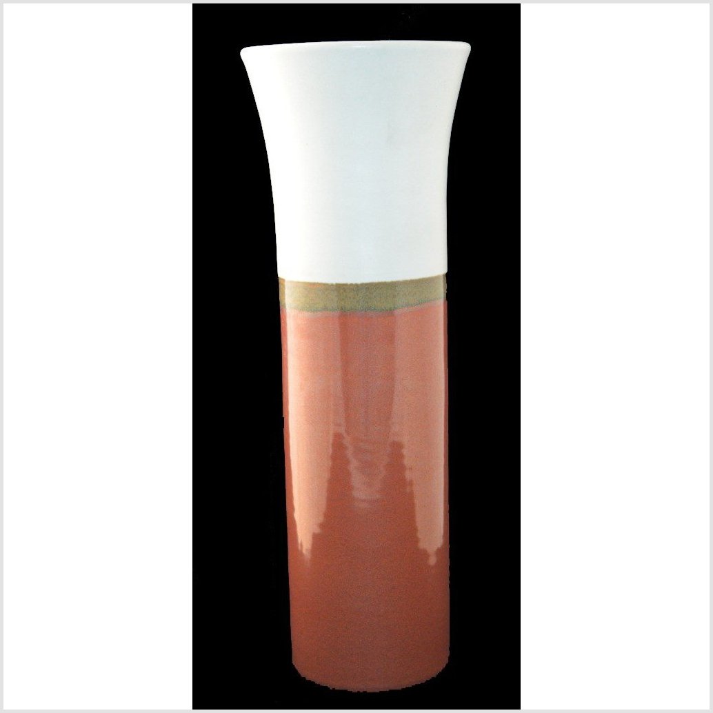 Thai Artisan Ceramic Vase-4. Asian & Chinese Furniture, Art, Antiques, Vintage Home Décor for sale at FEA Home