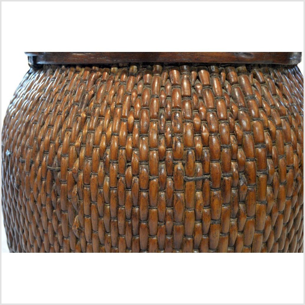Thai Grain Basket-2. Asian & Chinese Furniture, Art, Antiques, Vintage Home Décor for sale at FEA Home