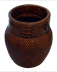 Thai Grain Basket-5. Asian & Chinese Furniture, Art, Antiques, Vintage Home Décor for sale at FEA Home