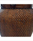 Thai Grain Basket-6. Asian & Chinese Furniture, Art, Antiques, Vintage Home Décor for sale at FEA Home