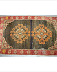 Tibetan Praying Rug-1. Asian & Chinese Furniture, Art, Antiques, Vintage Home Décor for sale at FEA Home