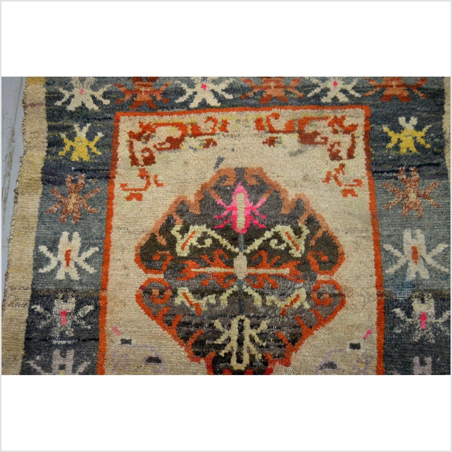Tibetan Praying Rug-3. Asian & Chinese Furniture, Art, Antiques, Vintage Home Décor for sale at FEA Home