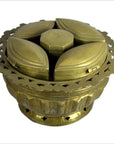 Tiered Betel Nut Brass Box-6. Asian & Chinese Furniture, Art, Antiques, Vintage Home Décor for sale at FEA Home