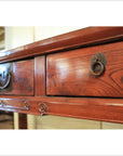 Triple Drawer Desk-5. Asian & Chinese Furniture, Art, Antiques, Vintage Home Décor for sale at FEA Home