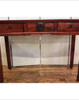 Triple Drawer Desk-1. Asian & Chinese Furniture, Art, Antiques, Vintage Home Décor for sale at FEA Home
