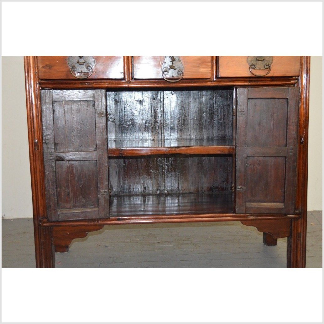 Antique Cabinet with Original Hardware-11. Asian & Chinese Furniture, Art, Antiques, Vintage Home Décor for sale at FEA Home