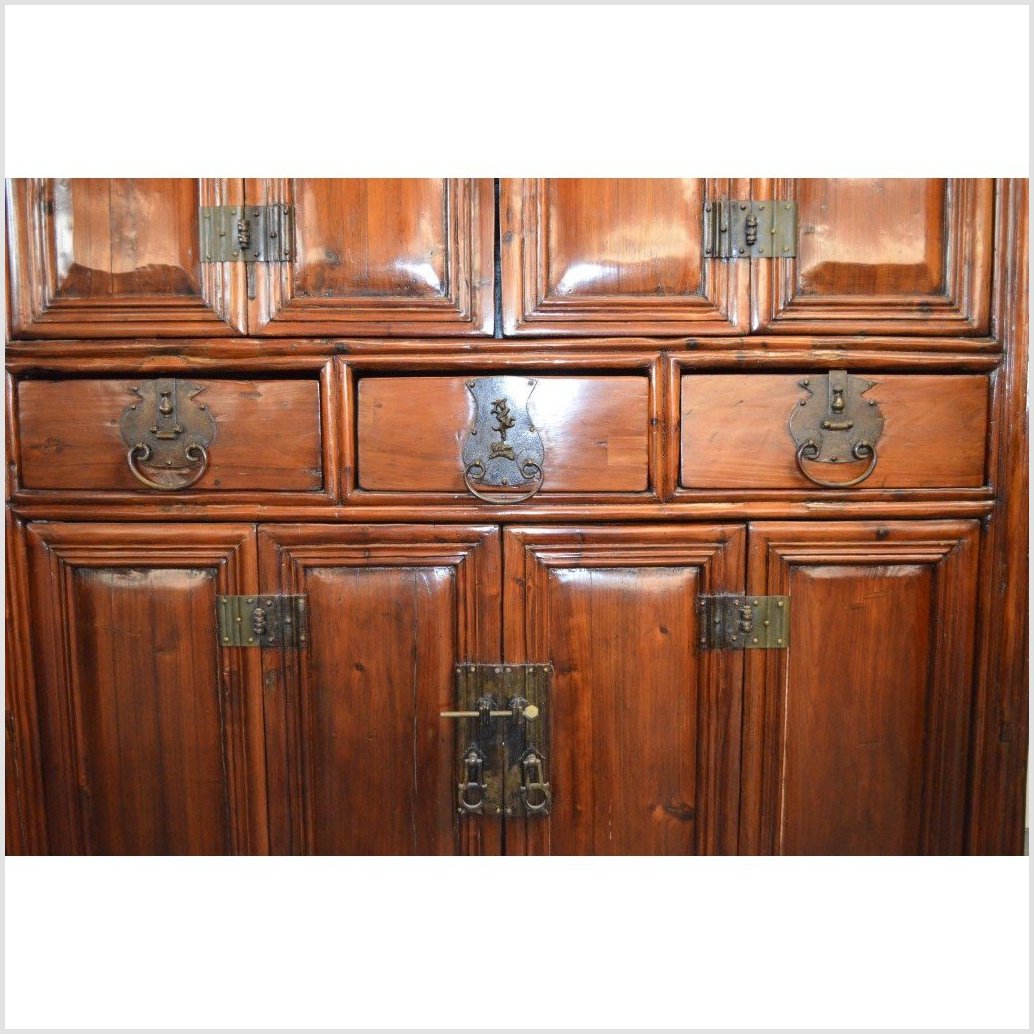 Antique Cabinet with Original Hardware-7. Asian & Chinese Furniture, Art, Antiques, Vintage Home Décor for sale at FEA Home